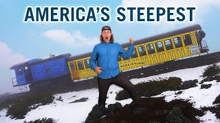 3 Riding Americas STEEPEST TRAIN to Alaska [upl. by Arebma]