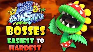 All Super Mario Sunshine Bosses Ranked Easiest to Hardest [upl. by Akiemehs757]