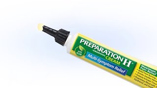 How to Apply PREPARATION H® Maximum Strength Pain Relief Cream [upl. by Zalucki]