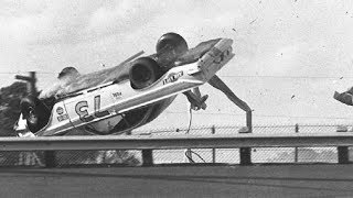 1961 Lee Petty amp Johnny Beauchamp flip  Daytona [upl. by Boar]