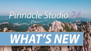 Whats New in Pinnacle Studio 24 [upl. by Marl]