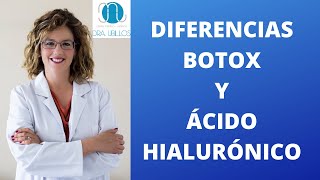 DIFERENCIAS ENTRE BOTOX Y ÁCIDO HIALURÓNICO [upl. by Igal]