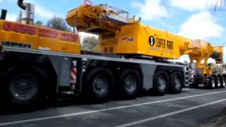 Massive truck convoy  Canberra Australia 2017 [upl. by Arbmik]