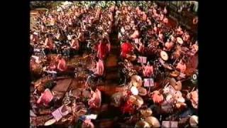 1000 drummers amp The Golden Earring  Radar Love 591992Rotterdam [upl. by Avlis]