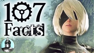 107 Nier Automata Facts YOU Should Know  The Leaderboard [upl. by Neelrihs226]