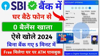 SBI Online Account Opening 2024  How to Open SBI Account Online  State Bank of India Account Open [upl. by Sackville995]