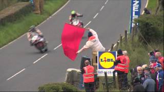 GUY MARTIN Crash Ulster GP Review 2015 [upl. by Osrit430]