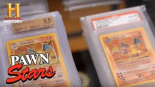 Pawn Stars Stacks of Pristine Charizard Pokemon Cards Season 14  History [upl. by Obola]