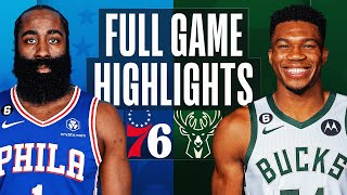 76ERS at BUCKS  FULL GAME HIGHLIGHTS  March 4 2023 [upl. by Nehepts]