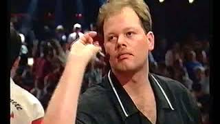 van Barneveld vs Burnett Darts World Championship 1995 Final [upl. by Eadrahc]