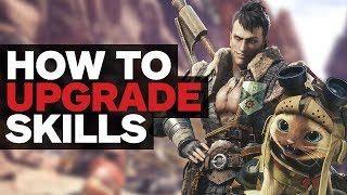 Monster Hunter World  How to Upgrade Armor Skills [upl. by Madeline]