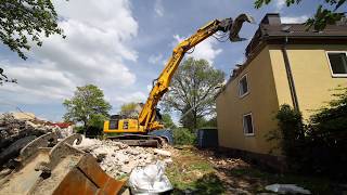 Abbruch von Mehrfamilienhäusern in Hattingen quotActioncutquot [upl. by Davey]