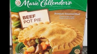 Marie Callender’s Beef Pot Pie Review [upl. by Laurene90]