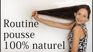 Ma routine spécial REPOUSSE cheveux 100 naturelle et bio [upl. by Ploss]