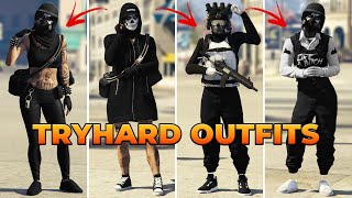 TOP 4 BEST TRYHARD GTA 5 FEMALE OUTFITS 🔥 [upl. by Yla]