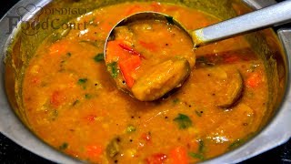 Sambar Recipe South Indian Sambar Brinjal Drumstick Sambar [upl. by Akimal450]