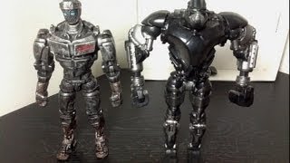 Real Steel 2Pack Atom Vs Zeus Figure Review [upl. by Secrest705]