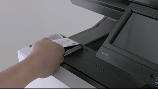 Lexmark Print Management—Using a card [upl. by Lunt]