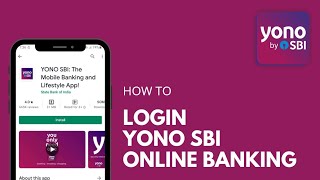 How To Login To YONO SBI Online Banking Account [upl. by Odey]