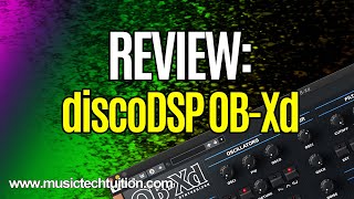 Review discoDSP OBXd [upl. by Rotce565]