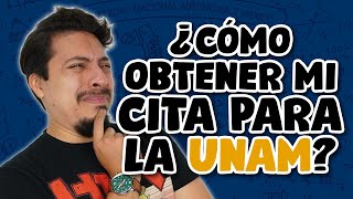 Cómo obtener mi CITA para la UNAM [upl. by Rorry380]