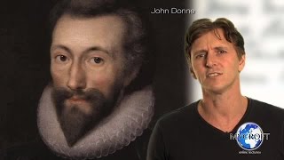 John Donne  The GoodMorrow  Analysis Poetry Lecture by Dr Andrew Barker [upl. by Ingunna]