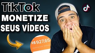 COMO GANHAR DINHEIRO NO TIKTOK POSTANDO VÍDEOS EM 2022 [upl. by Namlas555]