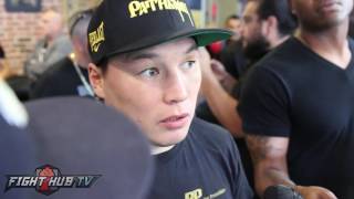 Ruslan Provodnikov looks to KO John Molina wants to show improved defense aggressiveness [upl. by Aiciruam]