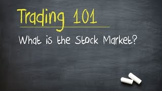 Trading 101 What is the Stock Market [upl. by Niltyak411]