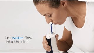 How to Use the Waterpik® WP360 Cordless Water Flosser [upl. by Marnia410]