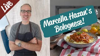 Bolognese  Marcella Hazan Recipe [upl. by Atsylak878]