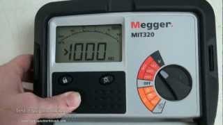 Megger MIT230 DigitalAnalog Insulation and Continuity Tester [upl. by Aettam728]