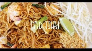 Pad Thai Shrimp  Authentic Thai  Restaurantstyle [upl. by Nednal]