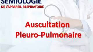 auscultation pulmonaire [upl. by Anaig]