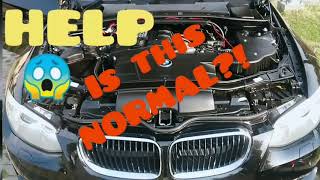 BMW e92 320i 170bhp n43b20 engine sound [upl. by Krystin]