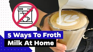 How To Froth Milk At Home Best Milk Frothers Review [upl. by Adleremse]