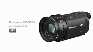 Panasonic 4K Camcorder HCVXF1 [upl. by Amandi556]