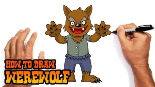 How to Draw a Werewolf  Drawing Lesson [upl. by Deelaw]