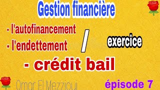 Gestion financière  le choix du mode de financement crédit bail [upl. by Halimeda]