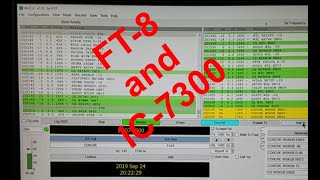 FT 8 and IC 7300 [upl. by Eeramit]