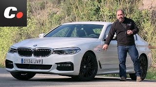 BMW Serie 5  Prueba  Test  Review en español  cochesnet [upl. by Analiese697]