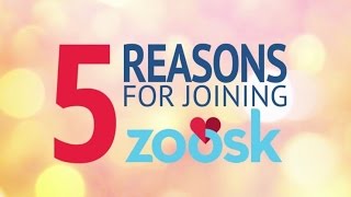 5 Reasons for Joining Zoosk [upl. by Aikmat359]