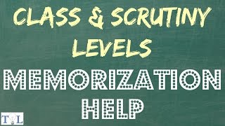 Equal Protection Classification amp Levels of Scrutiny  Memorization amp Help  Episode  7 [upl. by Apgar]