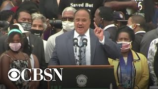 Martin Luther King III speaks at the 2020 March on Washington [upl. by Katherine]