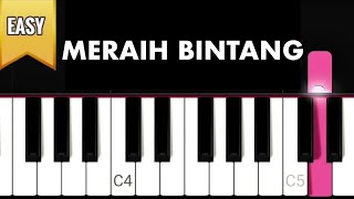 Meraih Bintang  Tutorial Piano Pemula [upl. by Kehr]