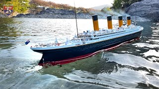 RMS TITANIC  Trumpeter 1200 RC TITANIC  MN86KS G500 [upl. by Kella264]