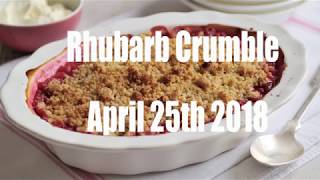 The Best Rhubarb Crumble Ever [upl. by Emmerie]