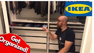 Organize Your Closet with IKEA Komplement Pax Addons Installation [upl. by Deelaw]