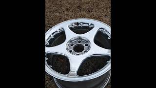 Aluminum Wheel Refinishing and Clear Coating [upl. by Efren]