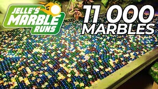 INCREDIBLE Marble Run Machine with 11000 Marbles [upl. by Orimlede649]